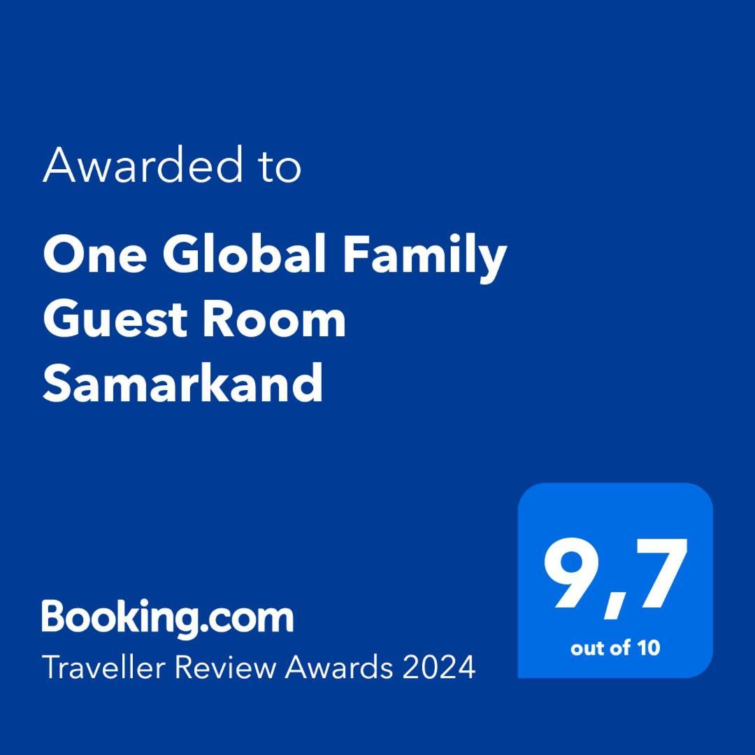 One Global Family Guest House Samarkand Exteriör bild